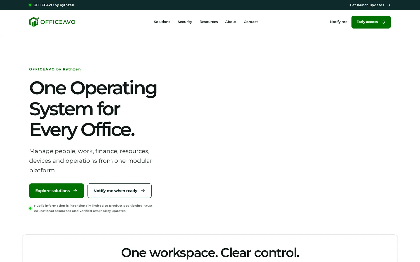 OFFICEAVO screenshot