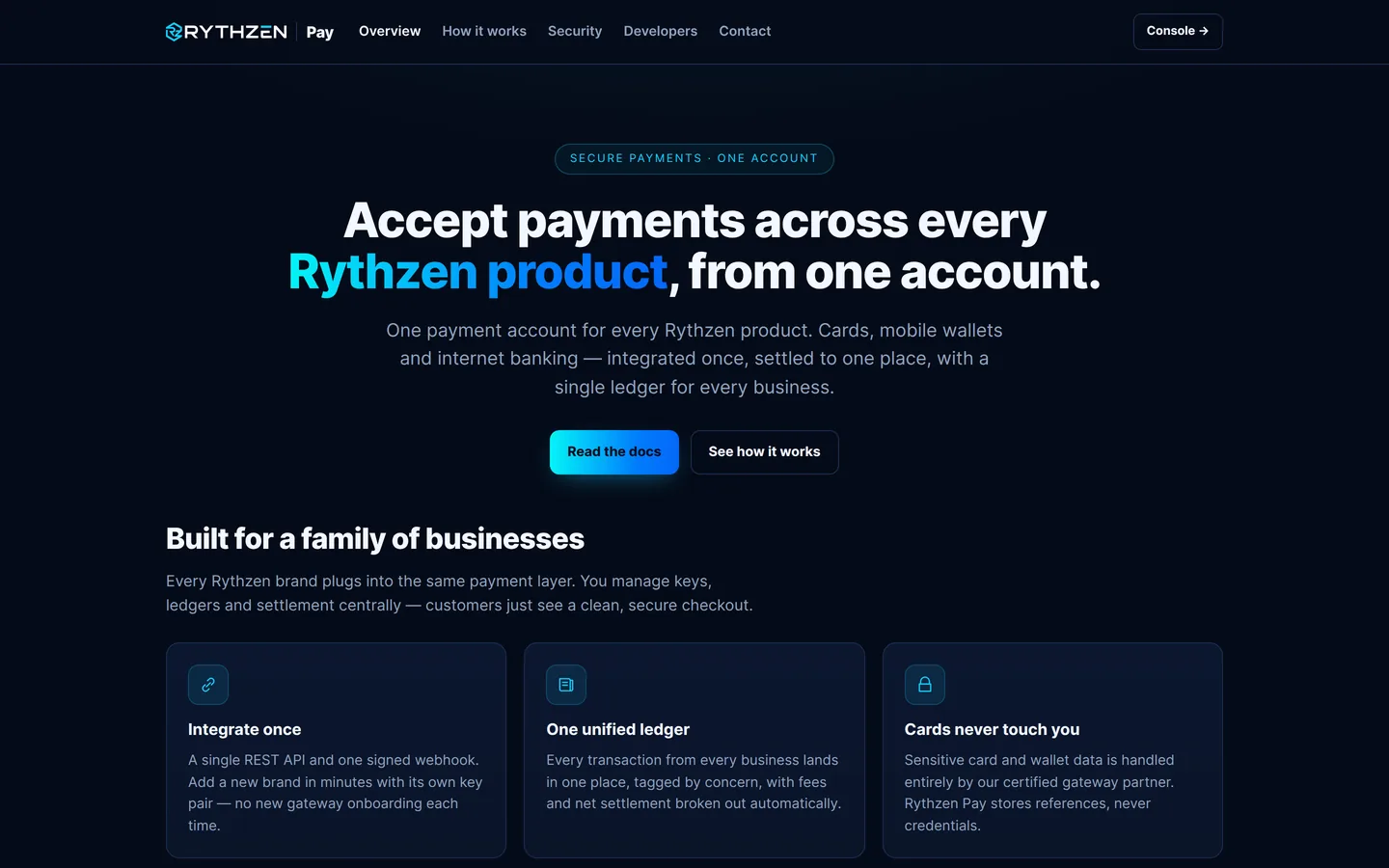 Rythzen Pay screenshot